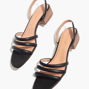 Madewell addie slingback leather sandal